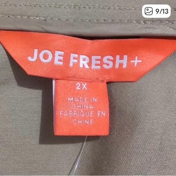 Joe Fresh, 2X NWT Women's Tan Raincoat - Picture 6 of 8
